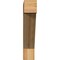 Ekena Millwork Traditional Block Rough Sawn Bracket, Western Red Cedar, 4"W x 20"D x 20"H BKT04X20X20TRA05RWR - alternate 3